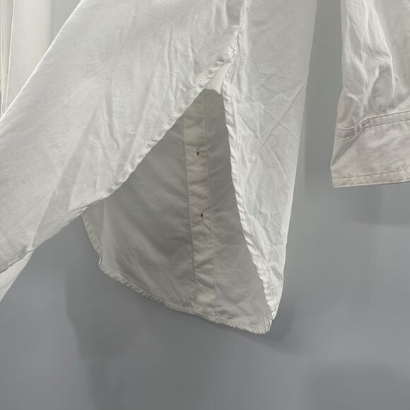 3For$20 Maeve White Off Shoulder White Detail Button Blouse Size: XS - Picture 4 of 7